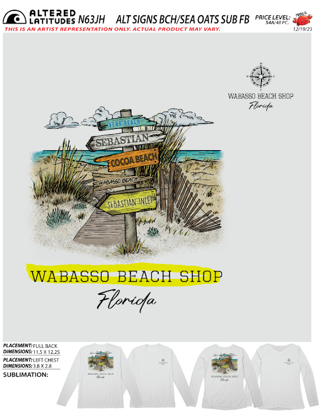 Lakeshirts Altered Latitudes UPF 50 LS