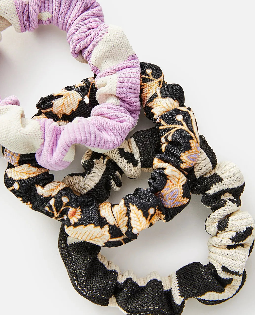 Rip Curl Mixed 3-Pack Scrunchie