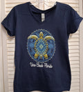 Sherry Decorative Turtle Circle Ladies SST