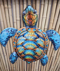American Gift 21" Metal Wall Hanging Turtle