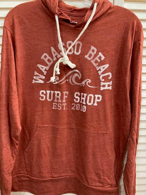 Blue 84 Auction Block Wave Triblend Hooded LS T-Shirt