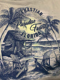 Sherry Palm Hut Scene SS T-Shirt