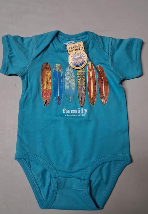 The Duck Company Surf Family Infant Onesie (Wabasso Beach Surf Shop)