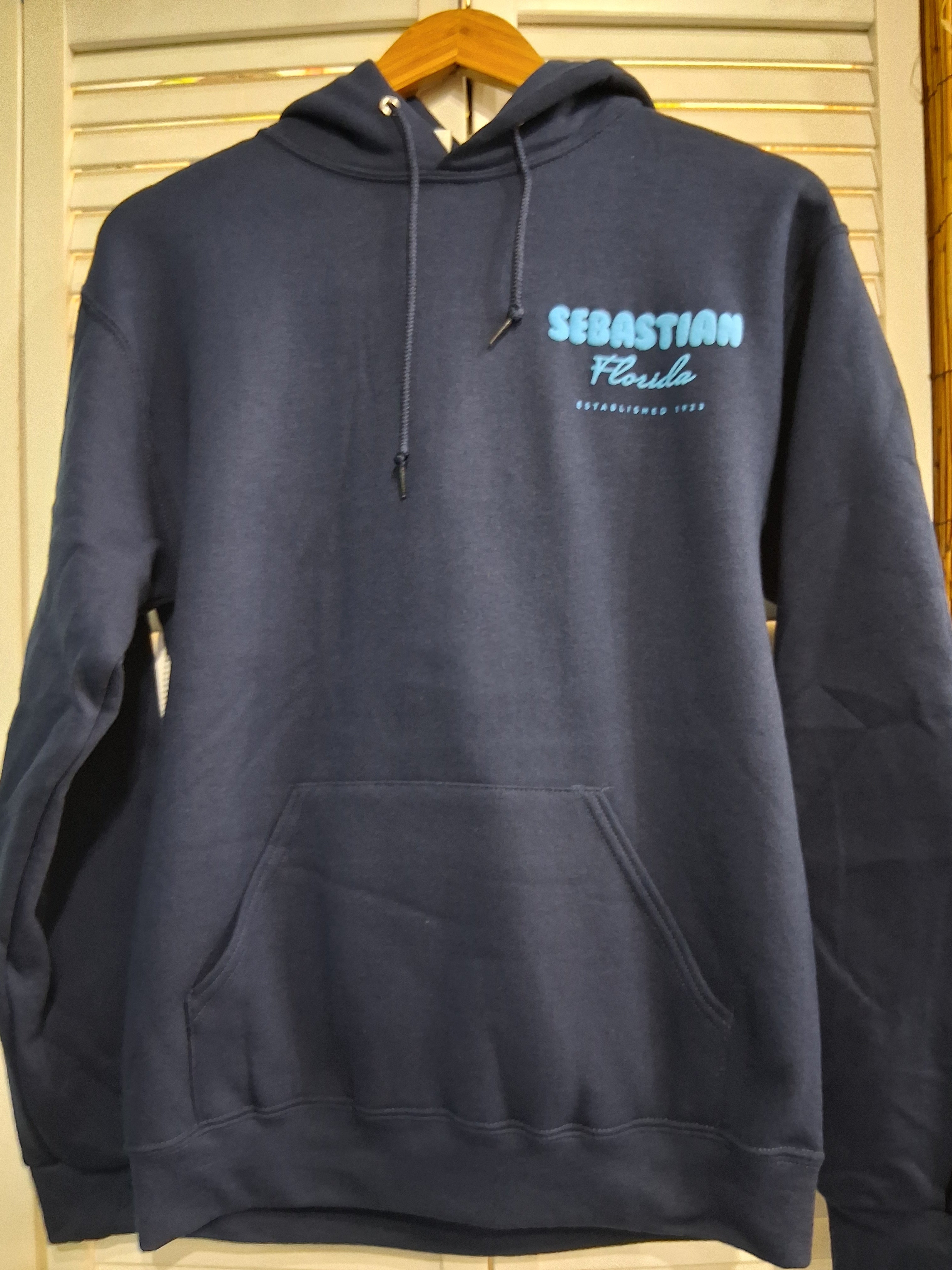 Sherry Bubble Puff W/Cursive Hooded Sweatshirt
