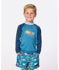 Rip Curl Wave Dayz Youth LS UPF