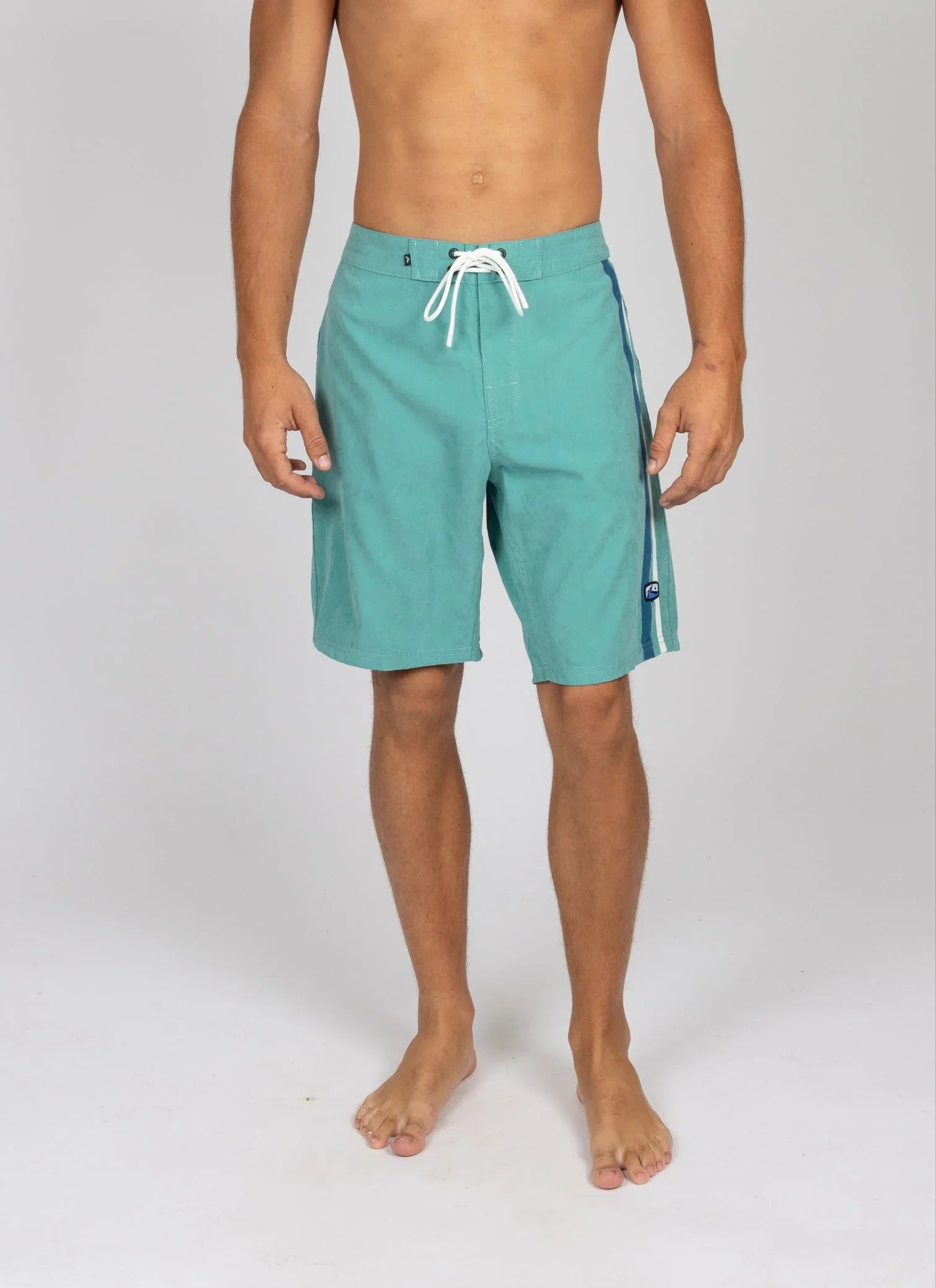 Rusty Burnt Rubber Fixed Mens Boardshorts