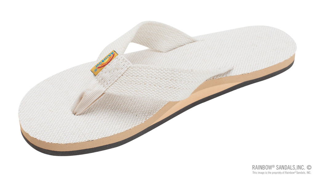 Rainbow Men's/Women's Natural Hemp Sandal