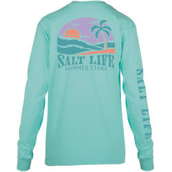 Salt Life Womens Summer Stoke Islands V-Neck LST
