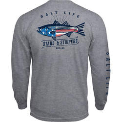 Salt Life Mens Stars and Stripers LST