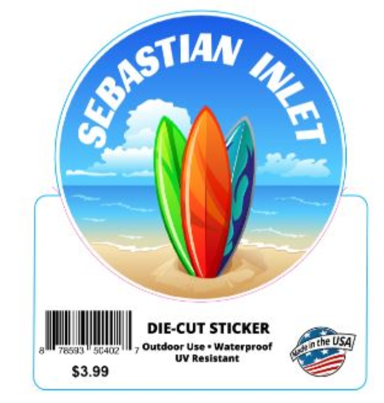 Assorted Die-Cut Stickers * In glass counter *