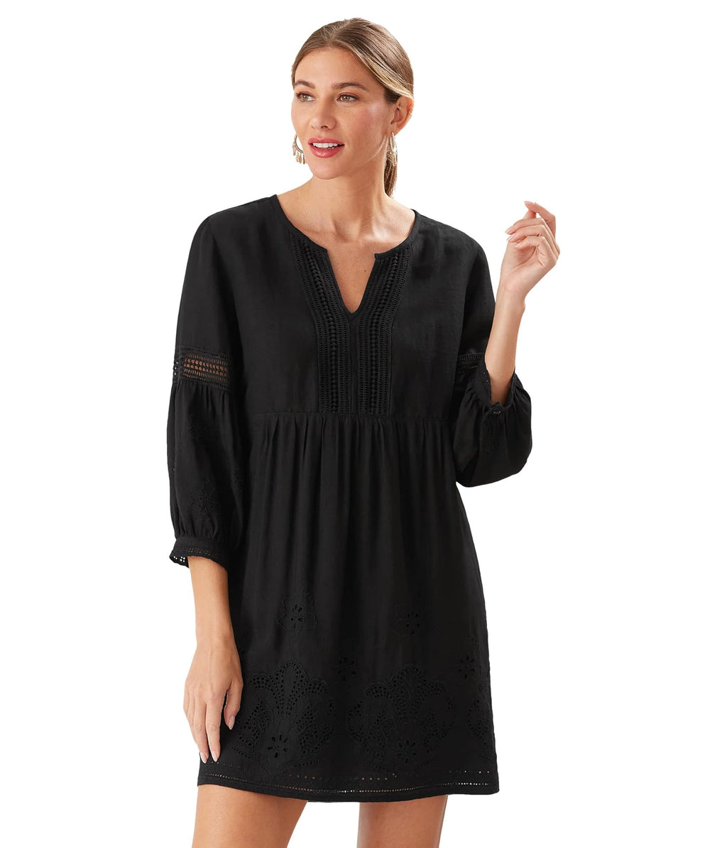 Tommy Bahama - St. Lucia Split Neck Dress  *SALE*