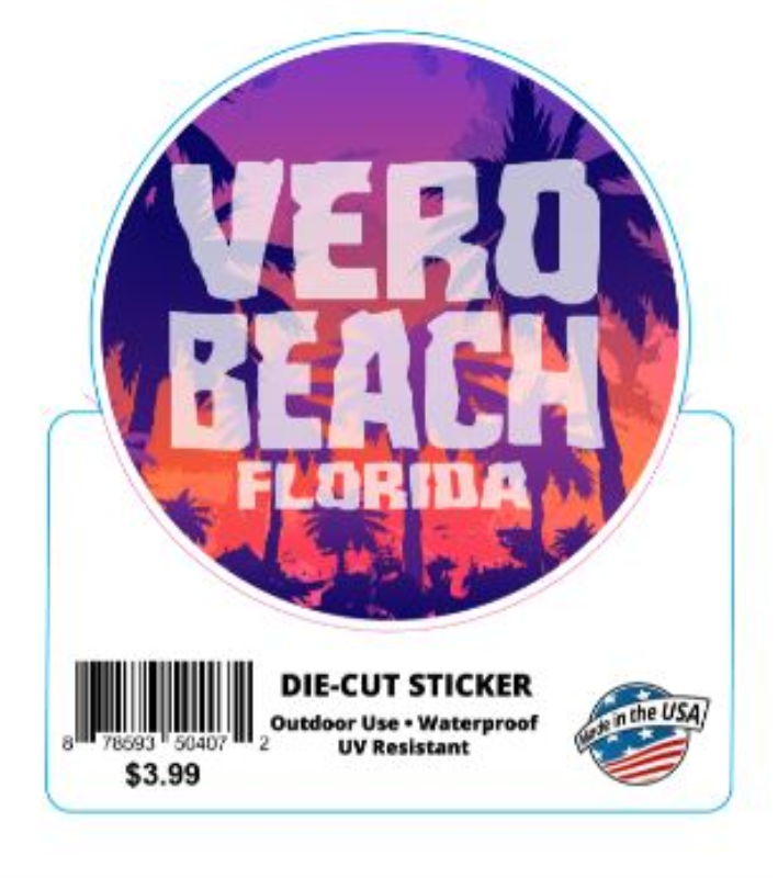 Assorted Die-Cut Stickers * In glass counter *