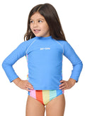 Rip Curl Sunshine Revival Rashie UPF50 Girls LS