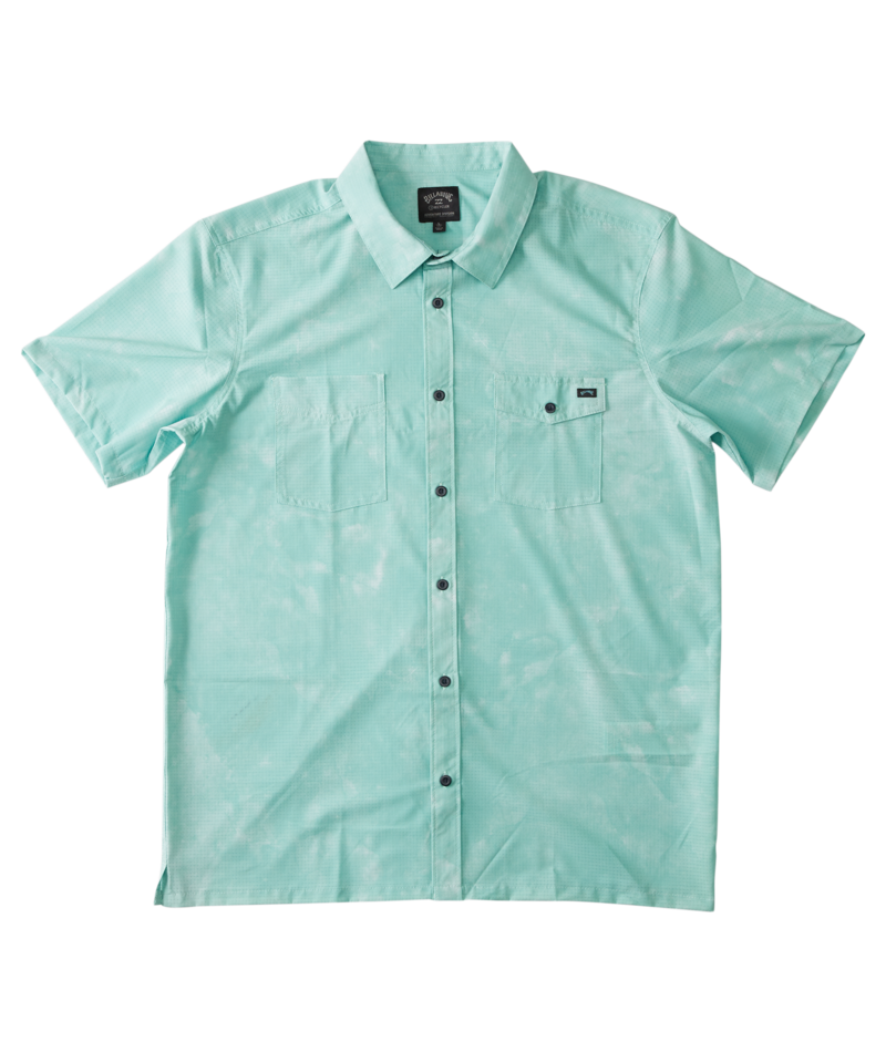 Billabong Surftrek Perf SS Mens Button Top