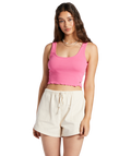 Roxy Keep It Wavy Crop Tank