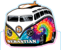 Impulse Souvenirs Surf Bus Magnet