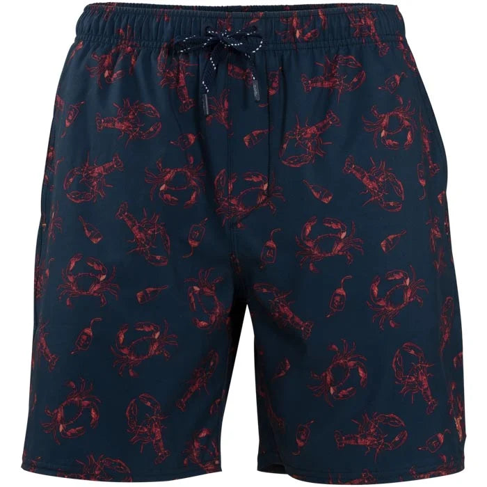 Salt Life Men's Crustacean Print Volley Short