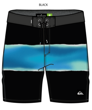 Quiksilver Boy's Surfsilk Air Brush Boardshort