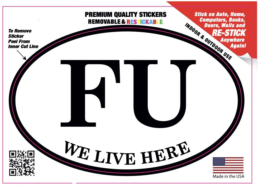 WTF/FU Stickers