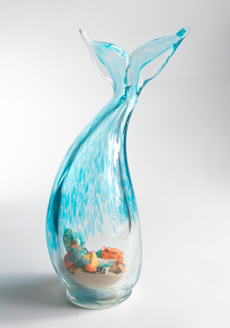 Sea Creations Blue Whale Tail 8.5" G134