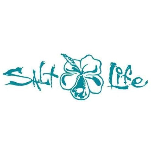Salt Life Hibiscus Decal Medium SAD931