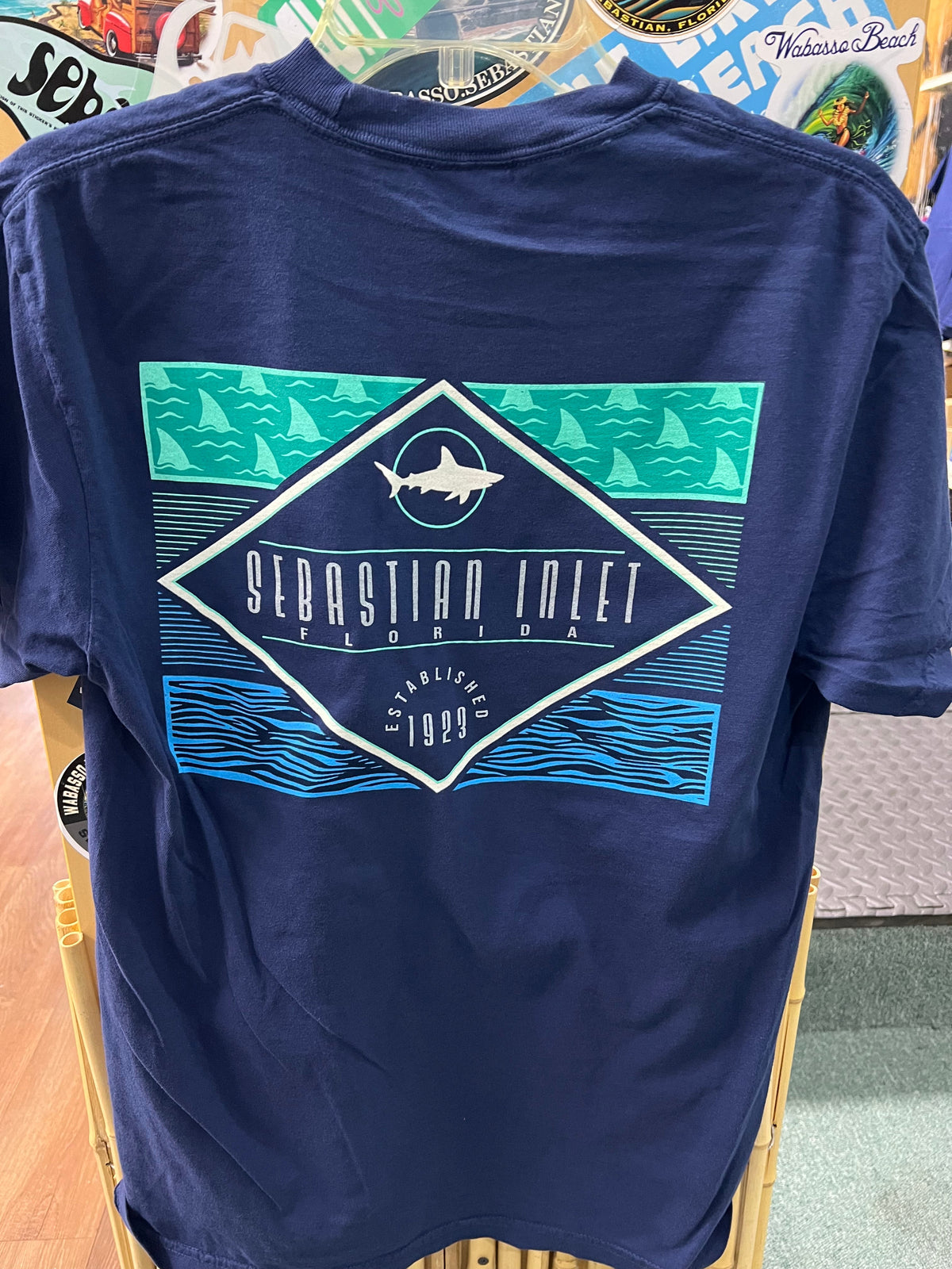 Sherry Diamond Stripe Shark Sebastian Inlet SST