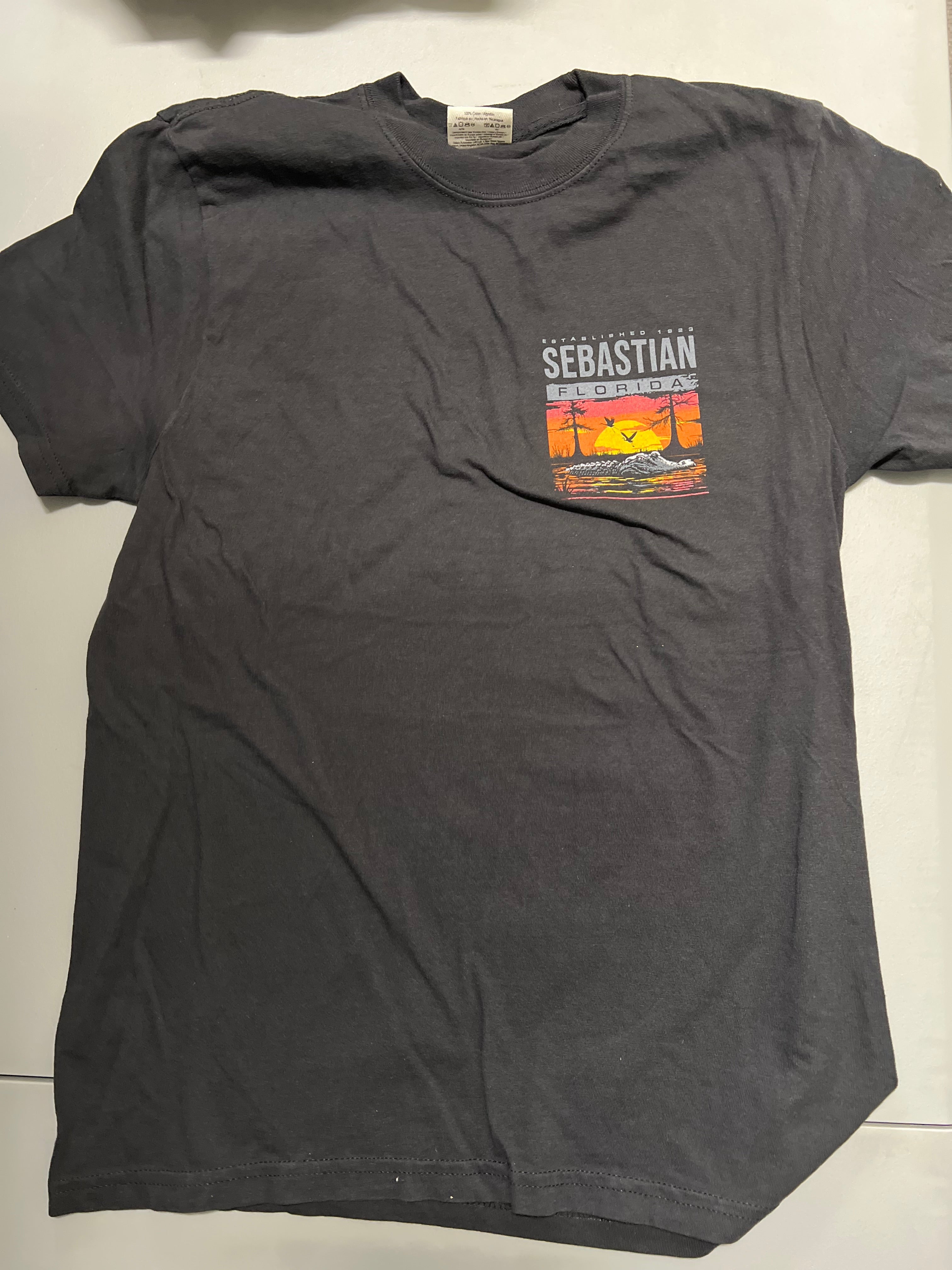 Sherry Distressed Gator Scene Sebastian SST