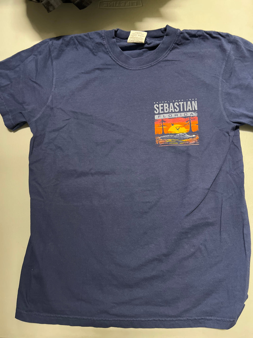 Sherry Distressed Gator Scene Sebastian SST