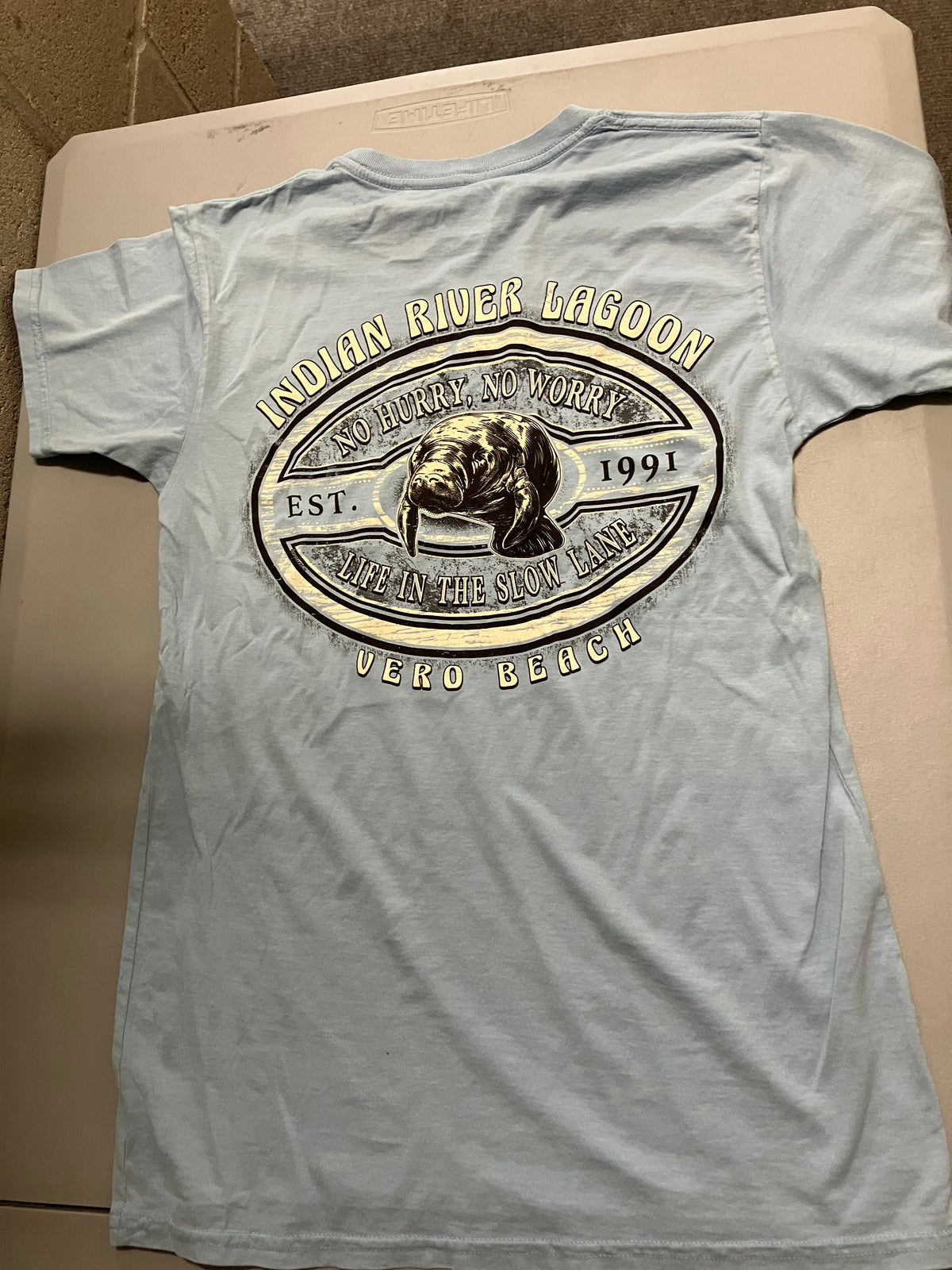 The Duck Co. Distressed Crest Manatee