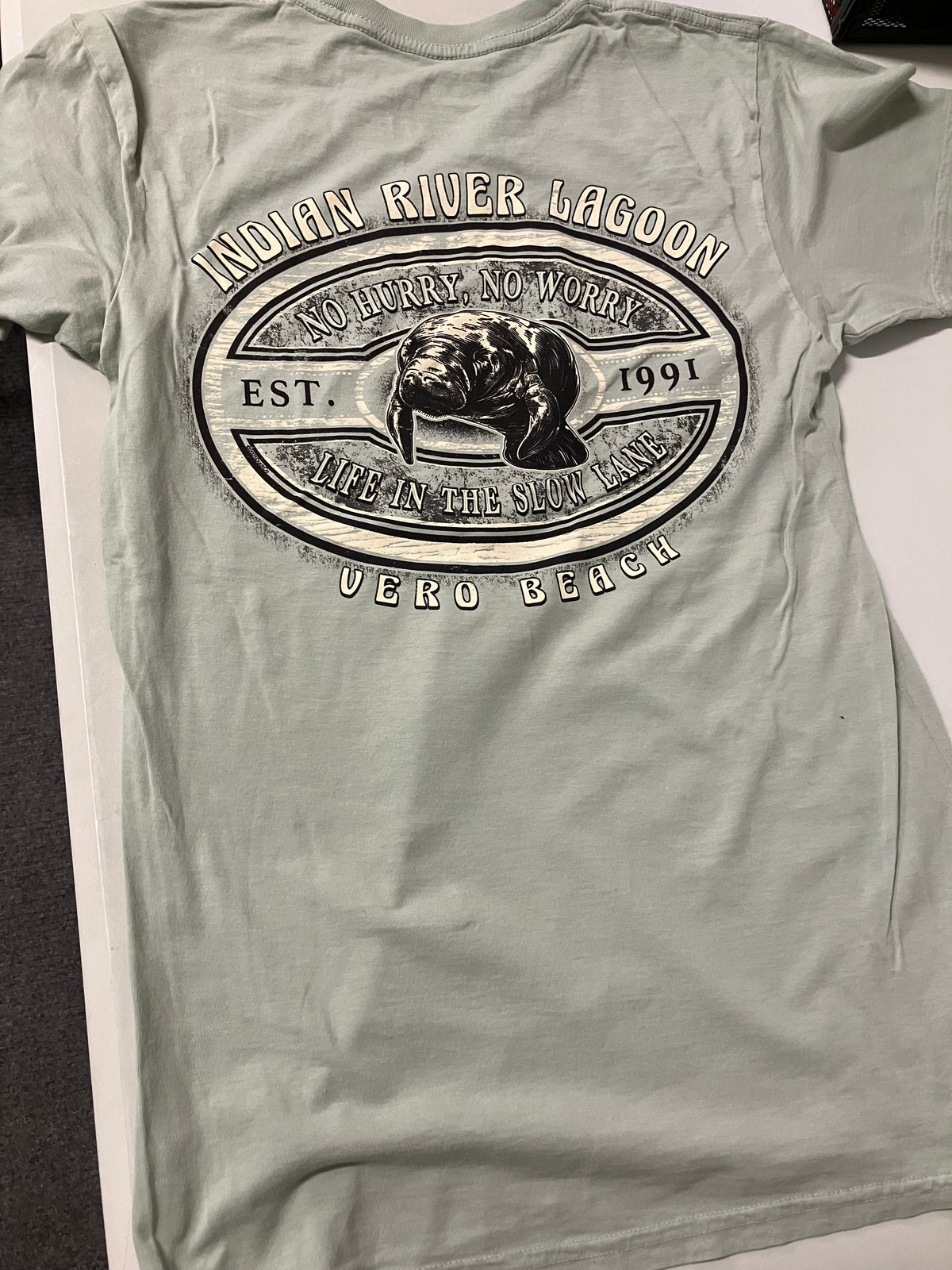 The Duck Co. Distressed Crest Manatee