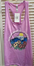 Sherry Hibiscus W/Wave Womens Tee