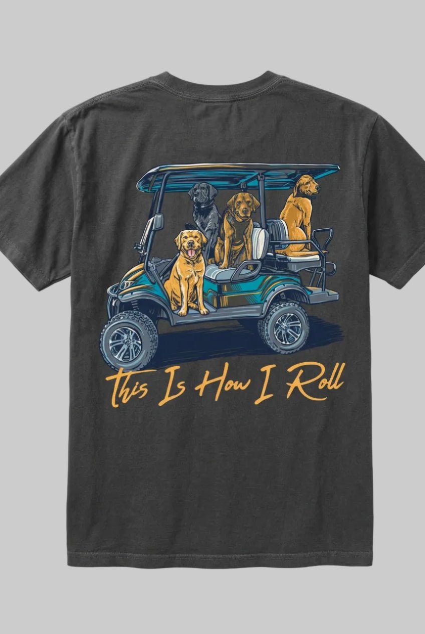 Sherry Golf Cart Dogs Garment Dye Vero Beach Adult SST