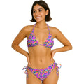 Swimsuit Station Junior Womens Fan Away Triangle Bikini