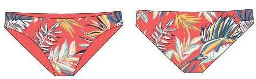 Salt Life Women's Lush Canopy Coral Swimwear
