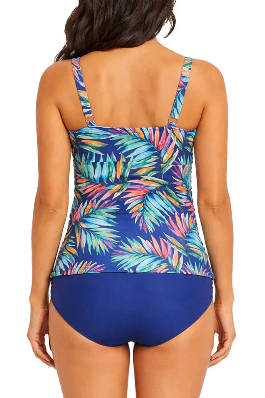 Swimsuit Station Women's Keyhole Tankini Set