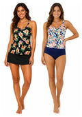 Swimsuit Station Womens Tankini & Skirtini Floral Prints