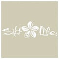 Salt Life Signature Plumeria Decal SAD974