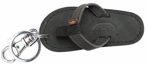 Rainbow Sandal Keychains