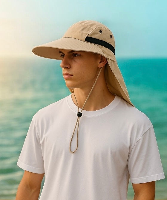 Aryca Sun Hat With Neck Cover