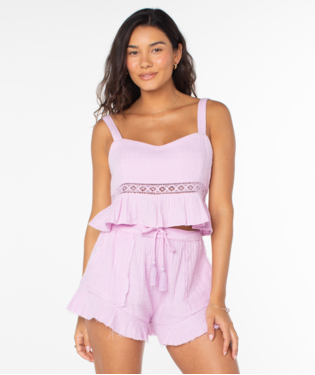 Roxy Island Time Premium Surf Womens Crop Top