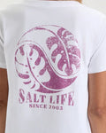 Salt Life Monstera Harmony Womens V Neck SST