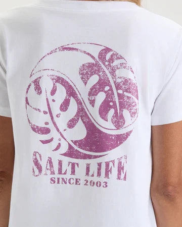 Salt Life Monstera Harmony Womens V Neck SST