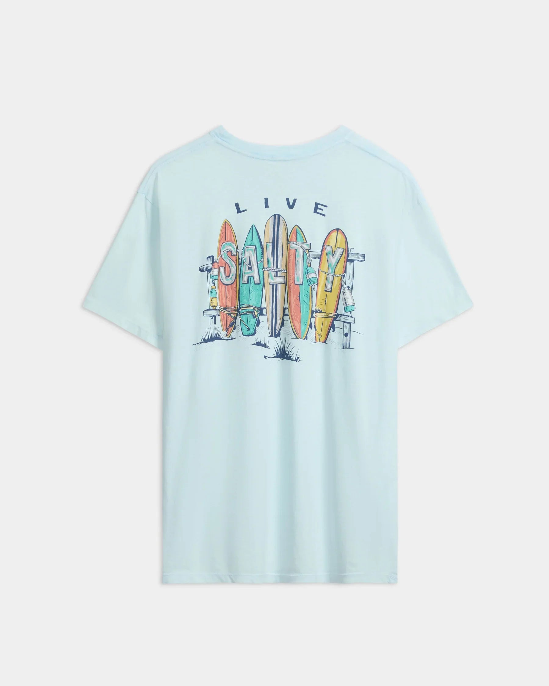 Salt Life Salty Lineup Mens Pocket SST