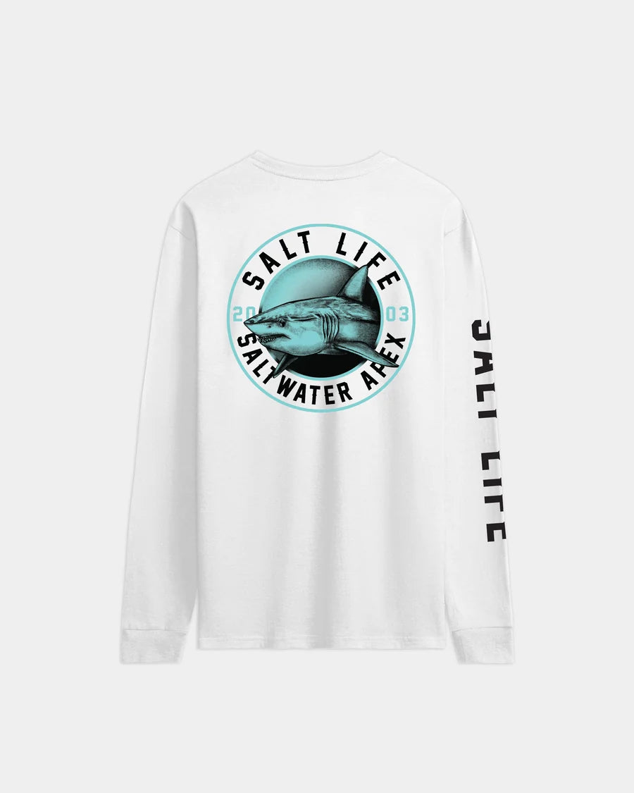 Salt Water Apex 30S LS Mens Crew Neck