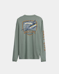 Salt Life Bluewater Kings LS SLX UV Vapor Tee
