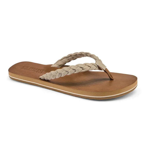 Cobian Women's Braided Pacifica Flip Flop Sandals