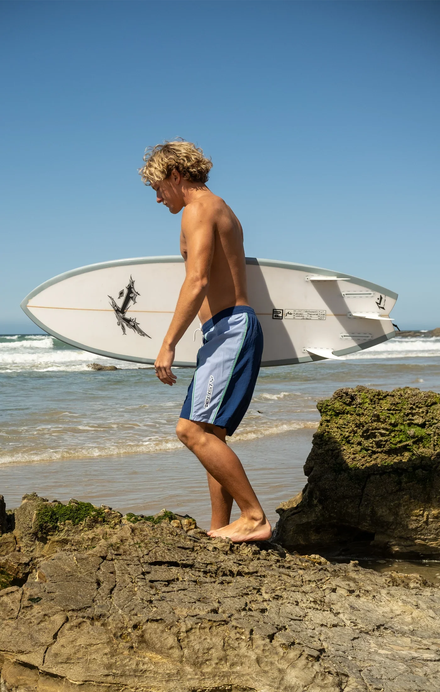 Rusty V8 Elastic Mens Boardshorts