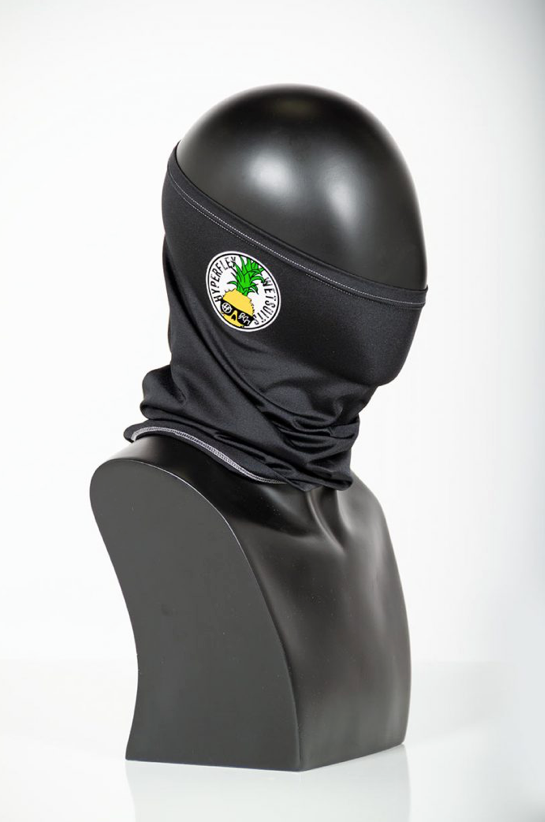 Hyperflex Ben Gravy UV 50 Face Shield Neck Gaiter Fishing Mask Pineapple