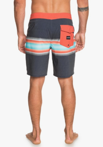 Quiksilver Highland Six Channel 19" Boardshorts Parisian Night