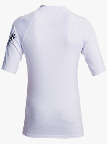 Youth Quiksilver All Time Short Sleeve Rashguard